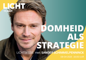 LICHTsessie met Sander Schimmelpenninck