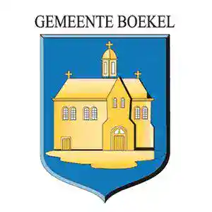 Vakantiepark LICHT in gemeente Boekel, iconisch beeld van de kerk op het logo, symbool voor gemeenschap en rust, ideaal voor natuurliefhebbers en families.