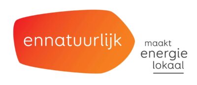 Kleuren van energie en innovatie in een modern logo voor een duurzame energieleverancier.