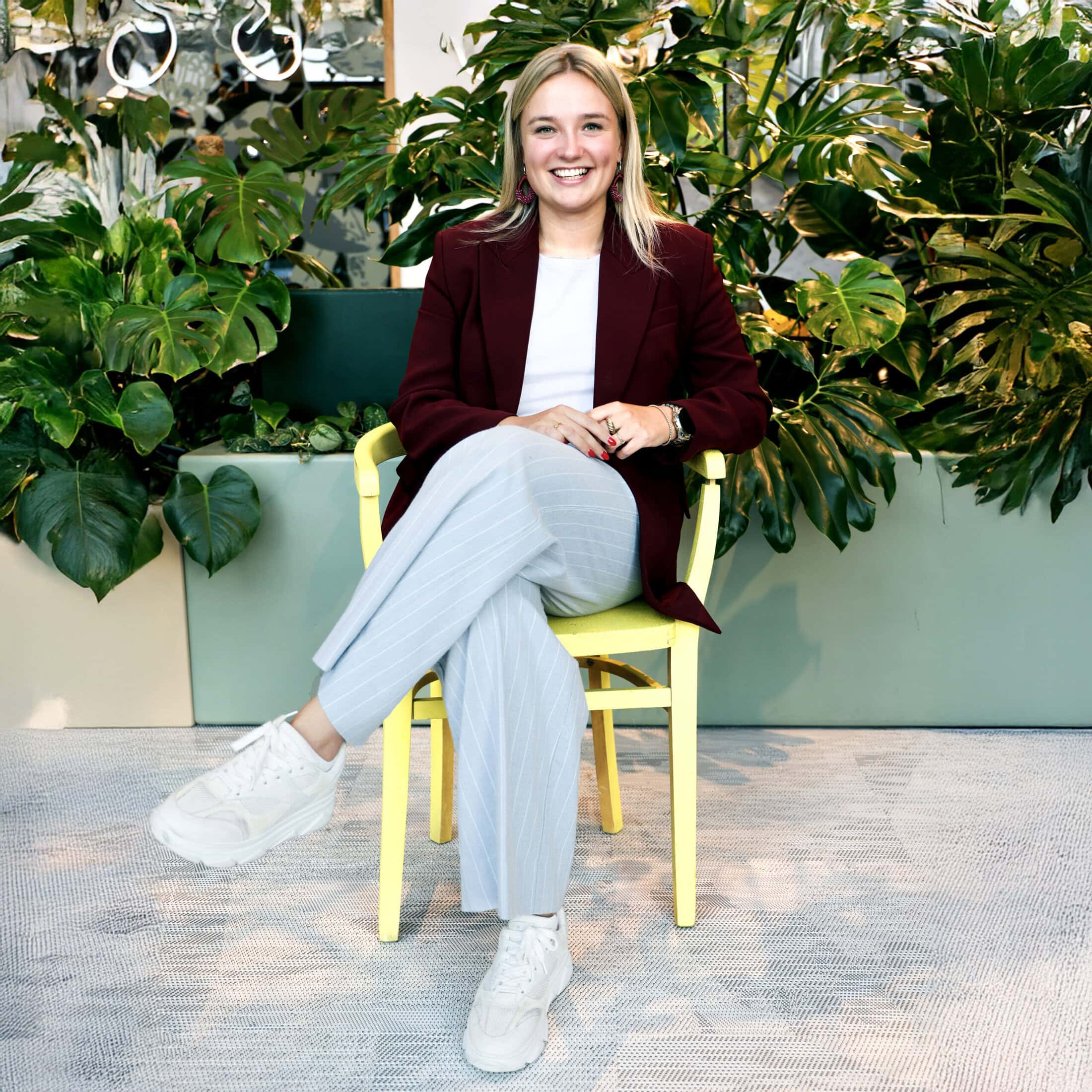 Portret van Rosa-Lynn Kleijn, vaste LICHT Professional en communicatieadviseur – enthousiast, analytisch en sterk in strategie, storytelling en merkcommunicatie.